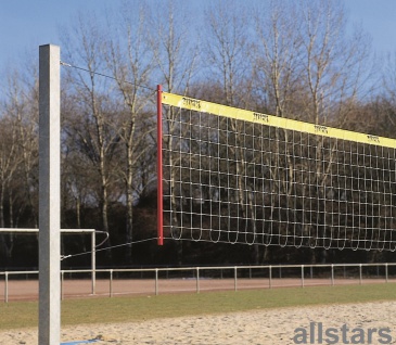 Huck Volleyballnetz Clipsnetz ohne Pfosten Volleyball Netz