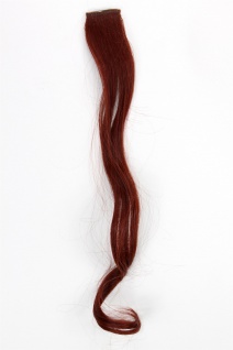 1 CLIP Extension Strähne wellig Rot YZF-P1C18-35 45cm Haarverlängerung