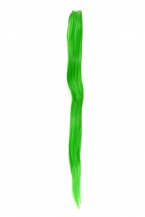 1 Clip Extension Strähne Haarverlängerung glatt Neongrün 63cm YZF-P1S25-TF2605