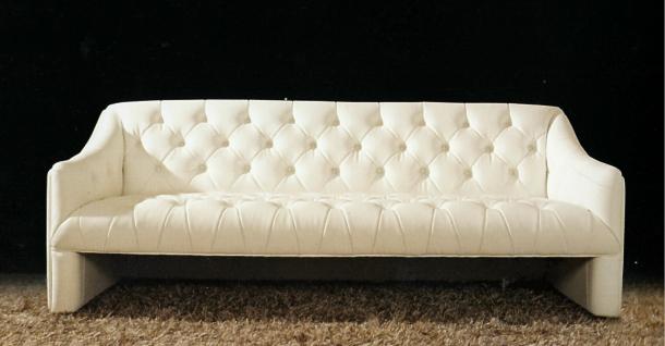 Leder Couch / Designer Couch 3 er italy Leather