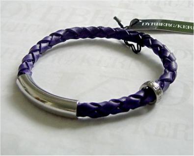 Dyrberg Kern Leder Armband Sona SS / Purple
