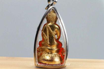 Geweihtes Buddha Thai Amulett Phra Gring Wisutthi Metta aus dem Wat Suthat Bangkok 2