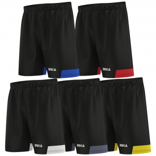 OMKA Herren Sporthose Teamwear Fußball Fitness Gym Shorts kurze Hose