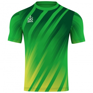 OMKA Trikot Teamsport Teamwear Fussballtrikot Fantrikot Shirt Jersey Grün