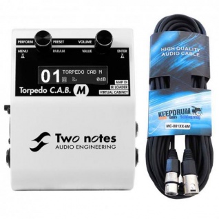 Two Notes Torpedo CAB M+ Speaker Sim + XLR Kabel