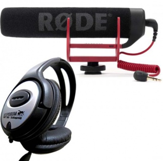 RODE VideoMic GO Kamera Mikrofon + Kopfhörer