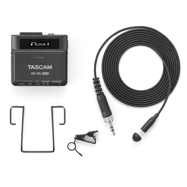 Tascam DR-10L Pro Lavalier-Recorder mit Adapter (4)