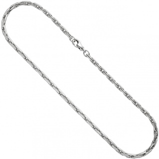 Halskette Kette 925 Sterling Silber rhodiniert 45 cm Silberkette Karabiner - Vorschau 2