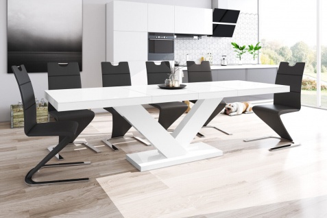 Esstisch Design Tisch ZAMORA modern mega Esszimmertisch Holz Designertisch