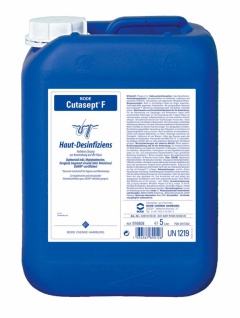 Cutasept F 5 Liter. alkoholische Hautdesinfektion - Grundpreis: 6.66 EUR pro l