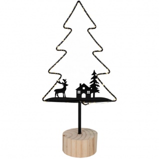 Weihnachtsleuchter Glimta Tannenbaum 50 warmweiße LEDs