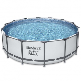 Bestway Steel Pro MAX Frame Pool 457 x 122 cm Komplett-Set
