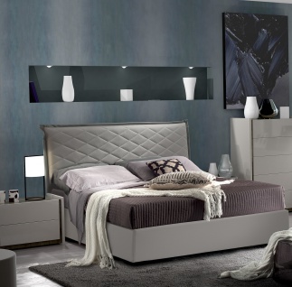 Schlafzimmer Set Valencia modern ohne Lattenrost / ohne Matratze - Vorschau 2