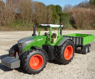 RC Traktor FENDT 1050 + KIPP-Anhänger in XL Länge 70cm "Ferngesteuert"