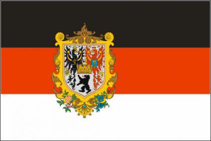 2er Set Fahne Berlin und  Deutschland Querformat 90x150 cm Hiss Flaggen Konvolut 