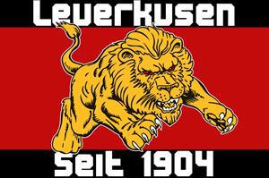 Flagge Fahne Leverkusen seit 1904 Fan 90 x 150 cm