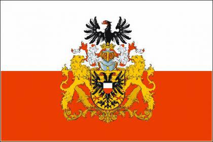 Flagge Fahne Lübeck großes Wappen 90 x 150 cm