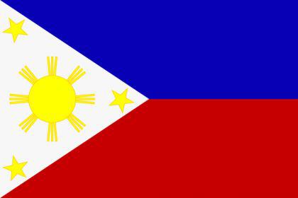 Flagge Fahne Philippinen 90 x 150 cm