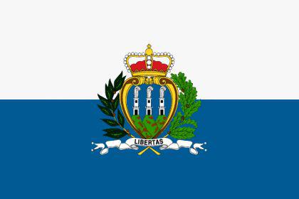 Flagge Fahne San Marino 90 x 150 cm