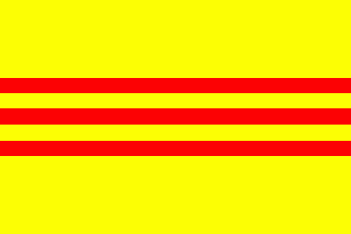 Flagge Fahne Süd Vietnam 90 x 150 cm
