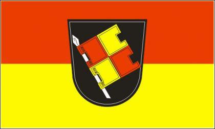 Fahne Landkreis Würzburg Hissflagge 90 x 150 cm Flagge 