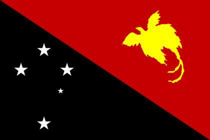 Flagge Fahne Paqua Neuguinea 90 x 150 cm