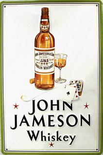 John Jameson Whiskey Blechschild