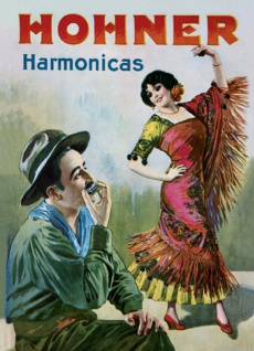 Hohner Harmonicas Mini Blechschild
