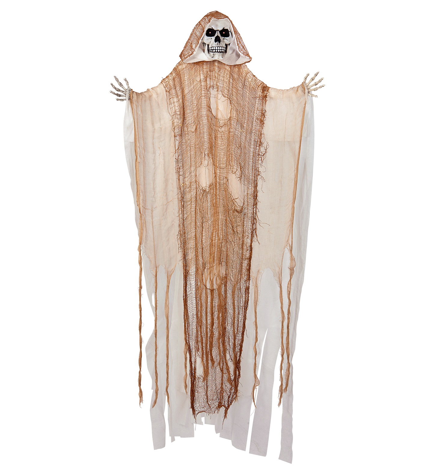 XXL Figur Sensemann Tod Skelett beleuchtet 170cm groß Halloween Deko Figur #824