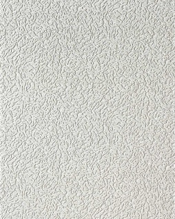 Unitapete EDEM 202-40 Einfarbig Dekorative Vinyl-Schaum-Tapete weiß rauhfaser putz optik 7, 95 qm - 15 meter