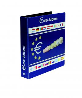 SAFE 5301 Münzalbum Designo EURO MODERN-STYLE (leer) zum selbt befüllen für Euro KMS Kursmünzensätze