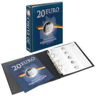 LINDNER 3636M Münzalbum PUBLICA M 20 Euro Gedenkmünzen Deutschland Vordruckalbum 2016 - 2021