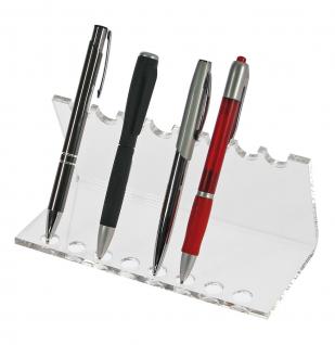 SAFE 73705 Acryl Design Schreibgeräte Organizer Stiftehalter für Füller - Kugelschreiber - Stifte