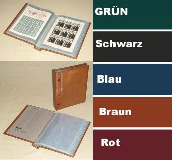 KOBRA B2 Hellbraun - Braun Kleinbogenalbum Bogenalbum + 50 Hüllen für alle Kleinbogen Blocks ETB Banknoten bis 155 x 225 mm