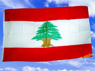 Flagge Fahne Libanon 150 X 90 Cm - Vorschau 