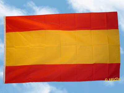 Flagge Fahne SPANIEN OHNE WAPPEN 150 x 90 cm