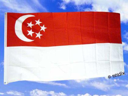 Fahne Flagge SINGAPUR 150 x 90 cm