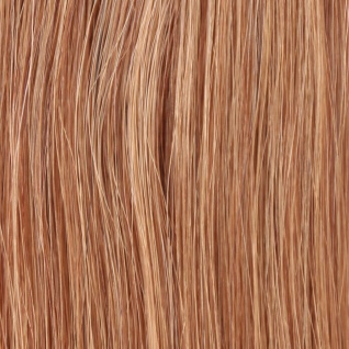 she by SO.CAP. Extensions 35/40 cm gelockt #28- light blonde copper red - Vorschau 1