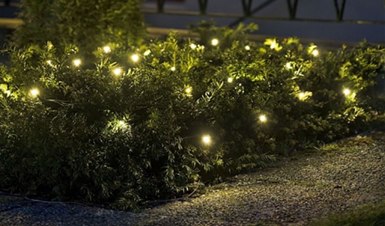 LED Lichterkette 120 LED´s warmweiß In- & Outdoor Weihnachtslichterkette IP44 - Vorschau 1