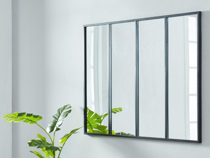 Atelier Glaswand DUDLEY - Eisen - 120x90 cm 3