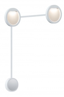 Paulmann Special Einbauleuchte Set Flow LED 2x2, 3W 160mm Weiß matt - Vorschau 2