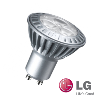 1x LG LED GU10 3, 5W Leuchtmittel 230V Power LEDs Warm Weiß