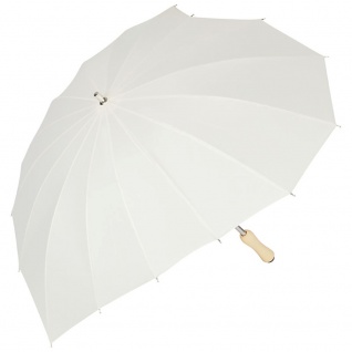 Designer Regenschirm " Herz" - Eleganter Stockschirm