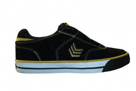 Vox Skateboard Schuhe Lockdown Black/Gold/White
