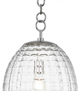 Casa Padrino Luxus Hängeleuchte Silber Ø 30, 5 x H. 68, 6 cm - Pendelleuchte mit eiförmigen Glas Lampenschirm - Wohnzimmer Lampe - Vorschau 2