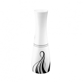 Handgearbeitete Vase aus Porzellan mit einem Motiv von Audrey Beardsley " Dame, ihr Haar kämmend", Höhe 32 cm - feinste Qualität aus der Tettau Porzellanfabrik - wunderschöne Vase - Vorschau 2