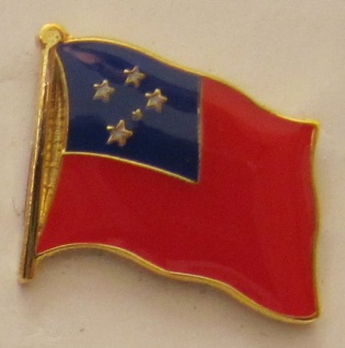 Westsamoa Pin Anstecker Flagge Fahne Nationalflagge
