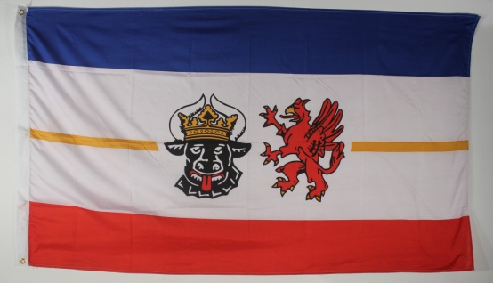 Mecklenburg Vorpommern Flagge Großformat 250 x 150 cm wetterfest