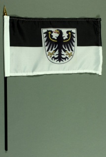 Tischflagge Ostpreussen 15x25 cm BASIC optional mit Tischflaggenständer