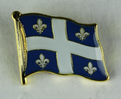 Quebec Kanada Pin Anstecker Flagge Fahne